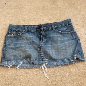 Jean skirt